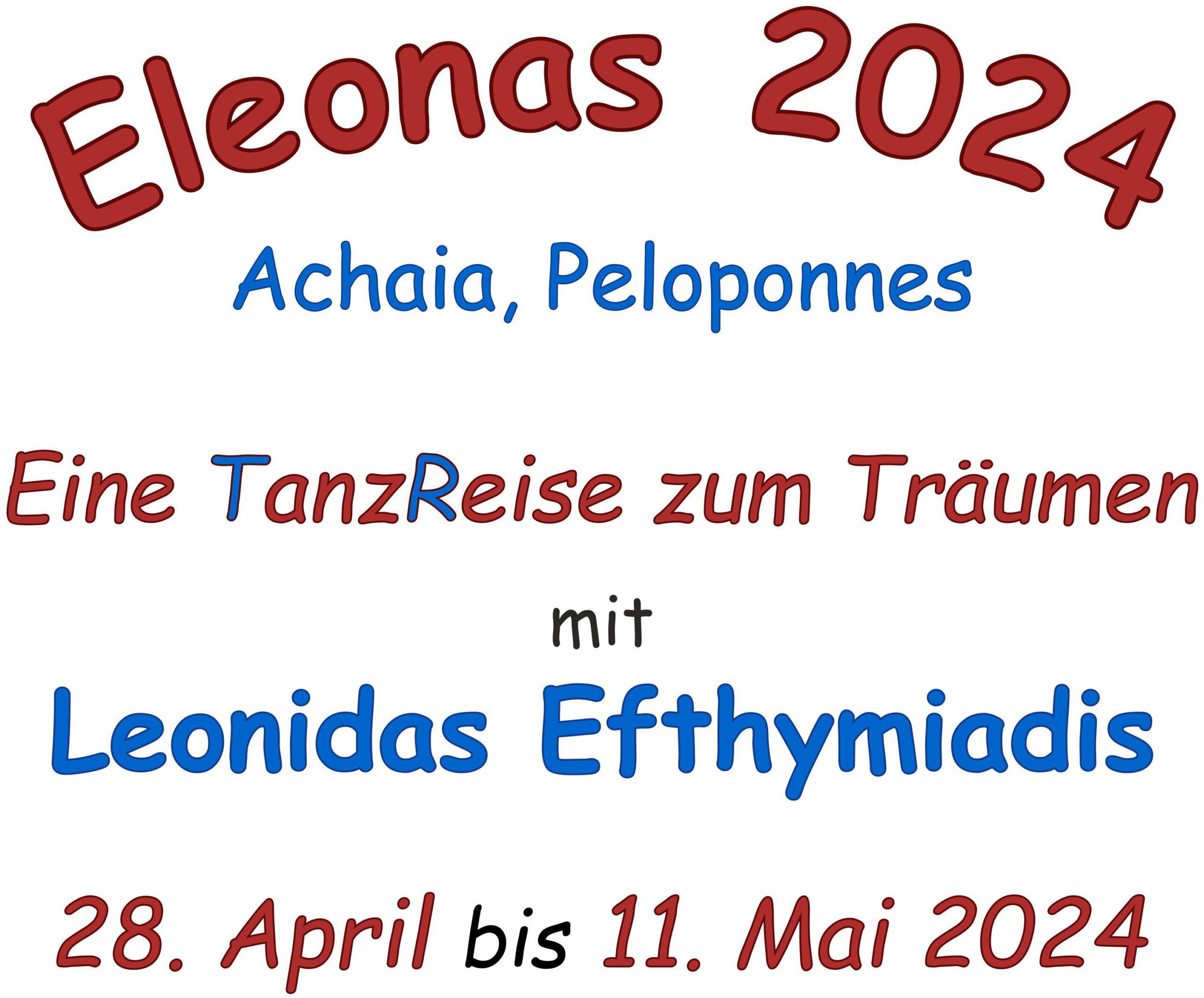 Tanzreise "Eleonas 2024" @ Dimitropoulos Apatements
